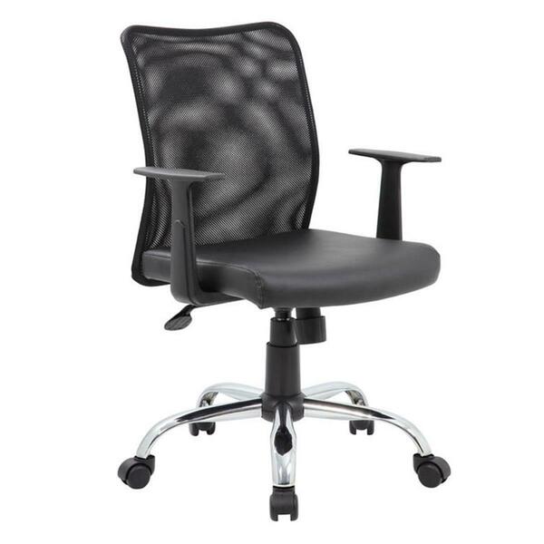 Norstar Mesh Task Chair With T-Arms B6116C-CS